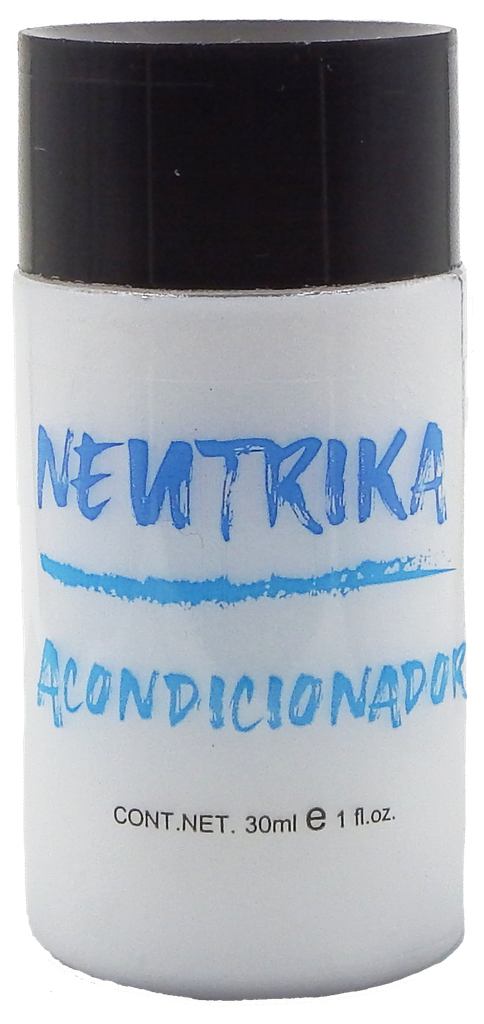 1.4 ACONDICIONADOR 30ml ECO - BOTELLA  (Inlcuye etiqueta con logo)