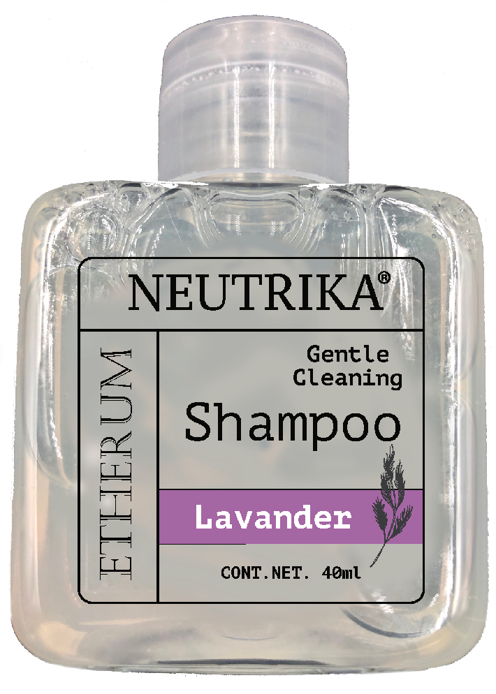 4.3 SHAMPOO 40ml ETHERUM- BOTELLA (Inlcuye etiqueta con logo)