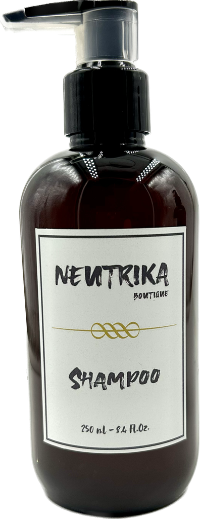 5.3 Shampoo 2n1 Botella Ambar con dosificador 250ml  - BOUTIQUE
