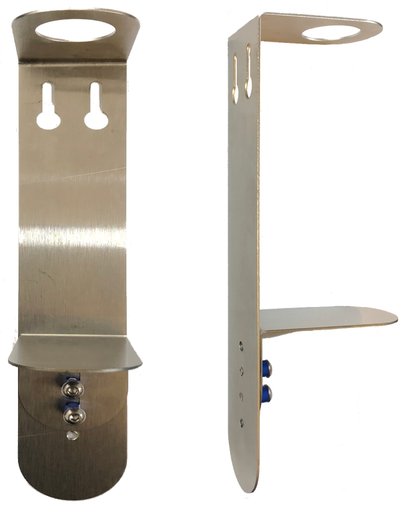 1 Soporte sencillo de acero inxoxidable 304
