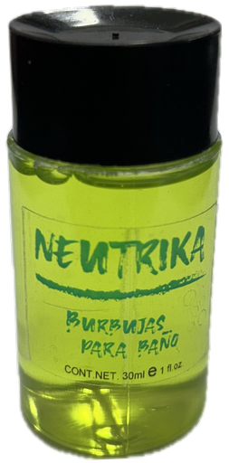[N-BB30] 1.11 BAÑO DE BURBUJAS 30ml ECO - BOTELLA (Inlcuye etiqueta con logo)