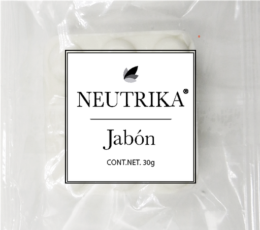 [NB-JSI30] 2.1 JABÓN NEUTRO DE 30g BLACK (Con sobre Impreso)