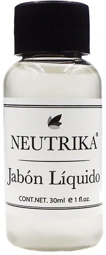 [NB-JLE30] 2.2 JABÓN LIQUIDO CORPORAL 30ml BLACK - BOTELLA (Inlcuye etiqueta con logo)