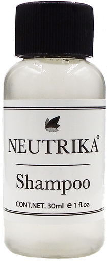 [NB-SHE30] 2.3 SHAMPOO 30ml BLACK - BOTELLA (Inlcuye etiqueta con logo)