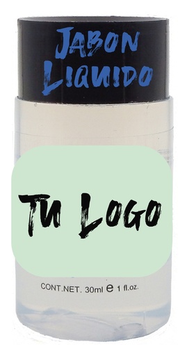 1.61 JABÓN LIQUIDO CORPORAL 30ml ECO - PERSONALIZADO